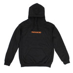 Paranoid Hooded Sweatshirt // Black (S)