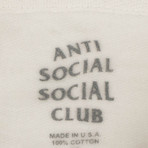 ASSC Logo Hooded Sweatshirt // White (XL)