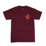 ASSC Coral Logo T-Shirt // Maroon (M)