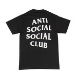 ASSC White Logo T-Shirt // Black (L)