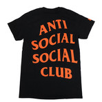Paranoid ASSC Black Logo T-Shirt // Black (S) - Anti Social Social Club ...