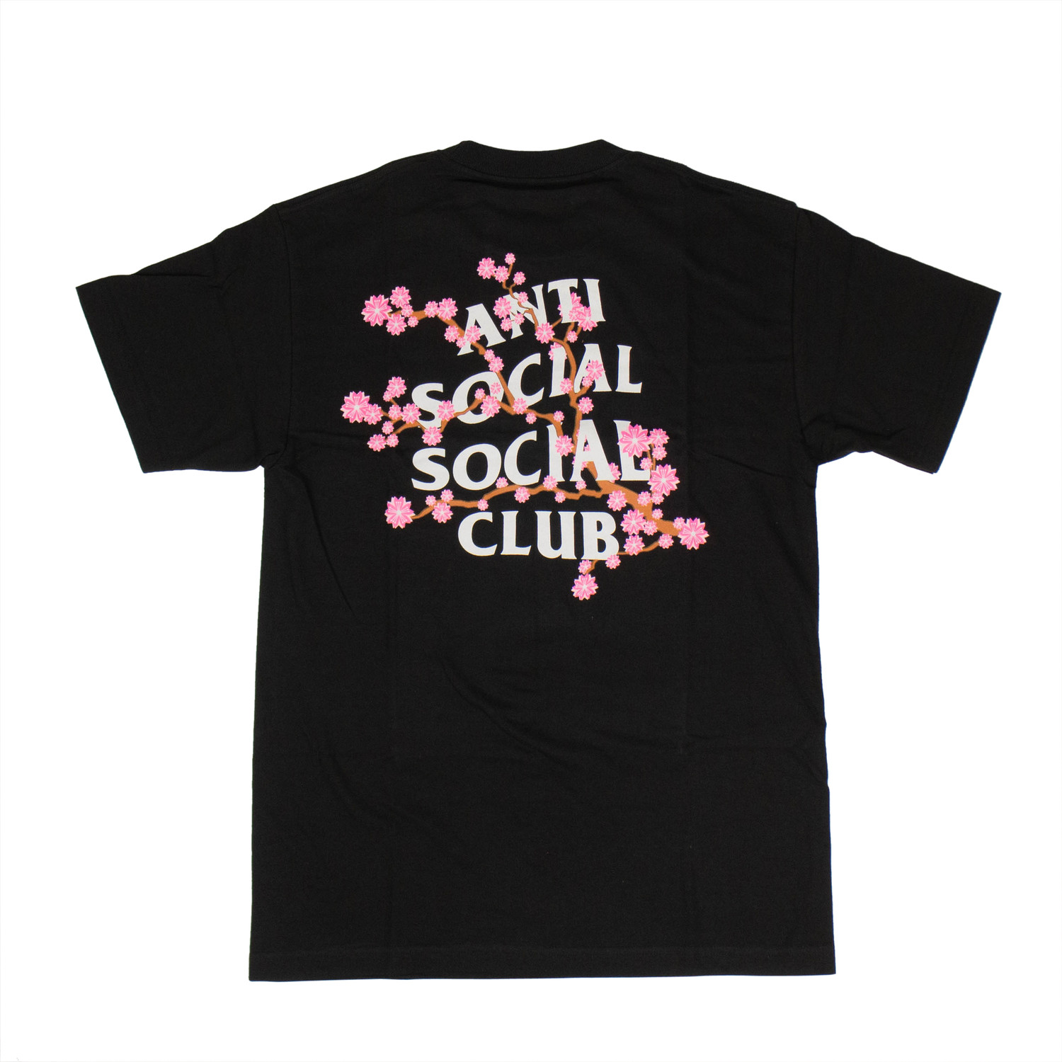 Cherry Blossom ASSC T-Shirt // Black (S) - Anti Social Social Club