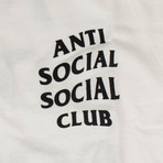 ASSC Black Logo T-Shirt // White (L)