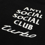 Turbo ASSC Logo Hooded Sweatshirt // Black (L)