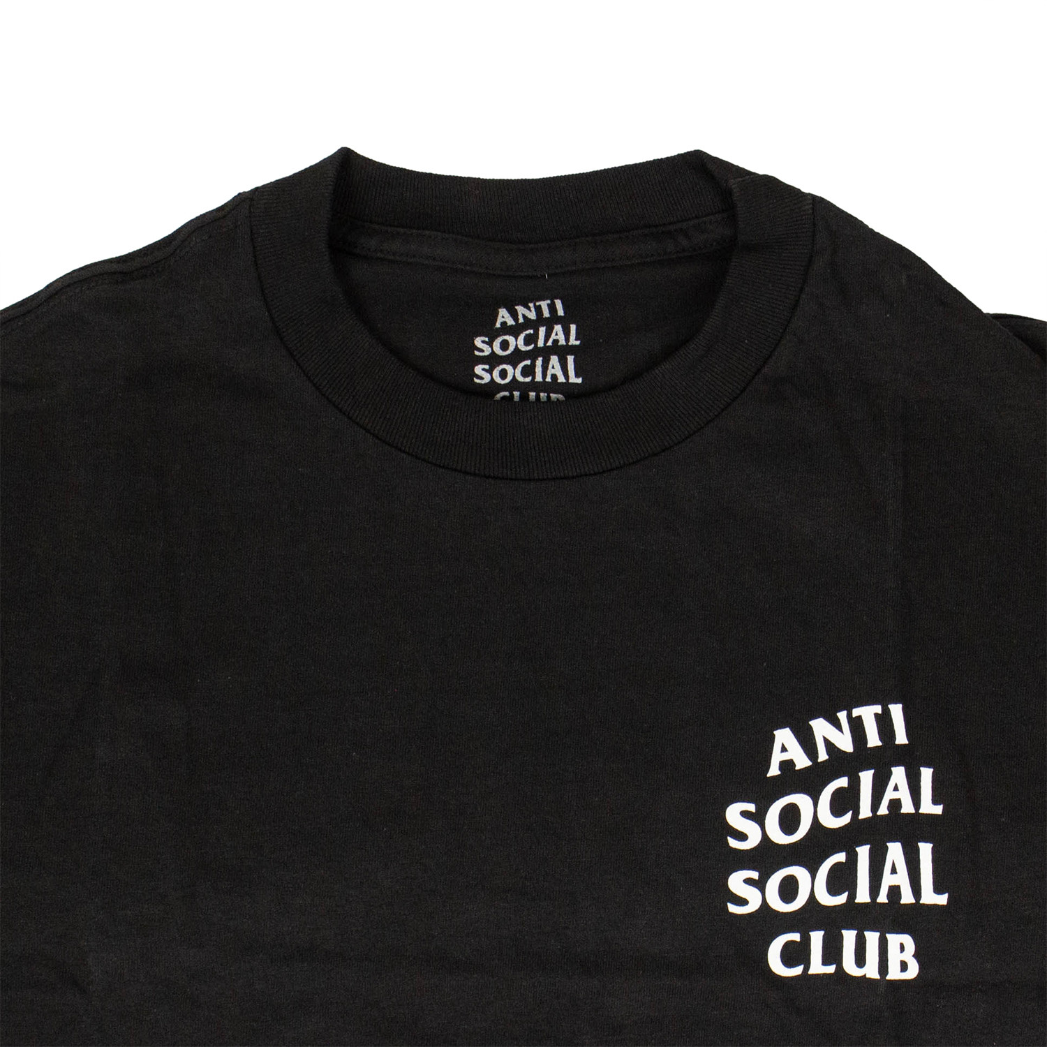ASSC White Logo T-Shirt // Black (S) - Anti Social Social Club - Touch ...