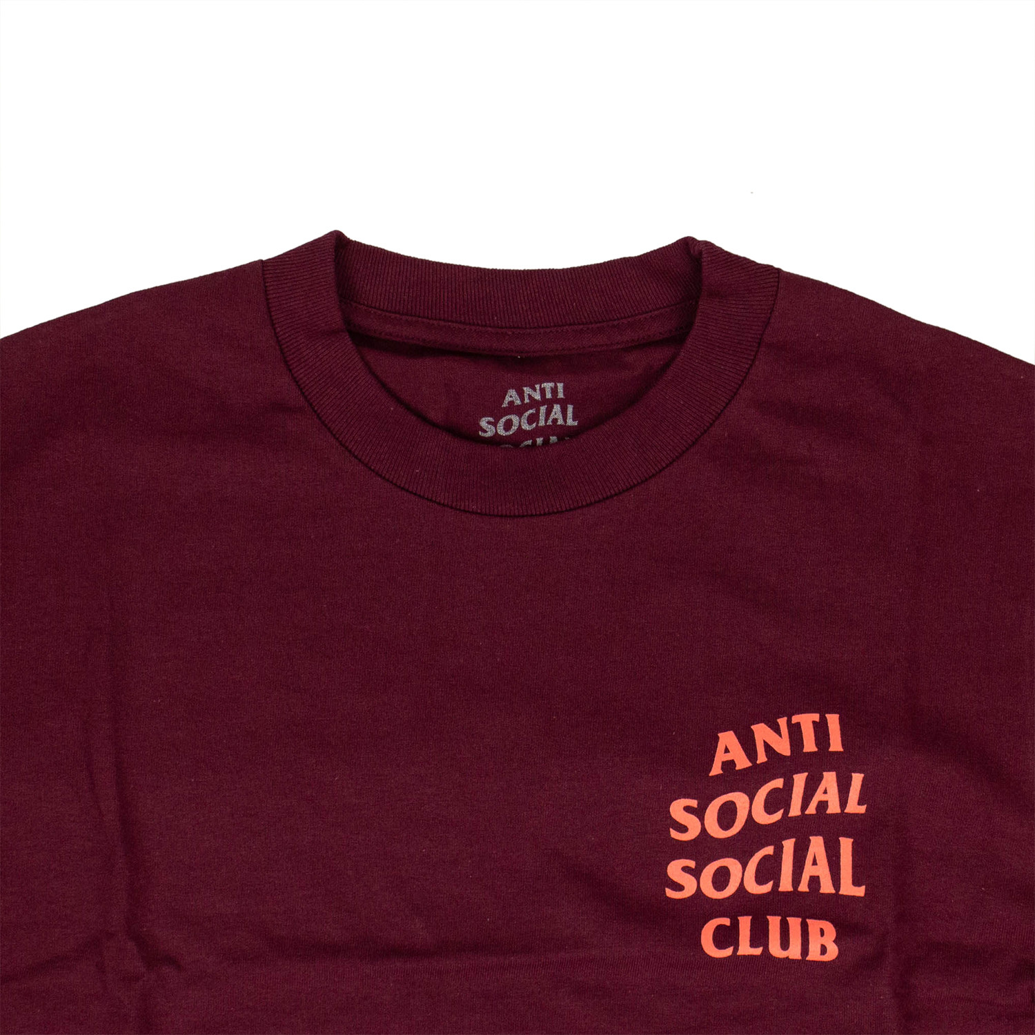 ASSC Coral Logo T-Shirt // Maroon (XL) - Anti Social Social Club
