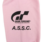 ASSC x Gran Turismo Hooded Sweatshirt // Pink (S)