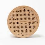 Wood Bluetooth Speaker // Drop // Round