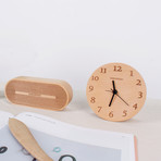 Wood Clock // Numbers (8.7" Diameter)