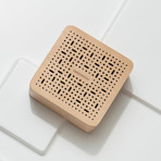 Wood Bluetooth Speaker // Drop // Square