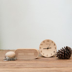Wood Clock // Numbers (4.7" Diameter)