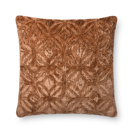 Geometric Pattern // Clay // Pillow (Cover Only)