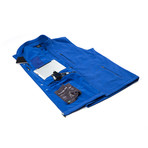 Men's Fireside Fleece Vest // Royal Blue (L)