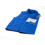 Men's Fireside Fleece Vest // Royal Blue (L)