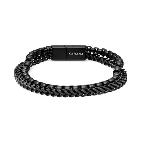 Conda Mini Bracelet // Black (7.5")