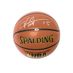 Vince Carter // Toronto Raptors // Autographed Basketball