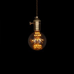 3W LED Fireworks Edison Globe Filament Light Bulb