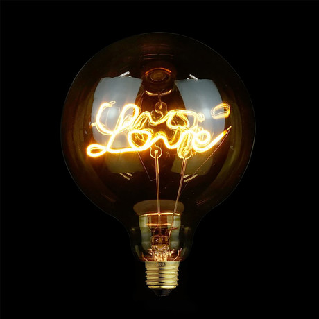 Love Globe LED Light Bulb