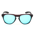 Men's Essential Navigator Sunglasses // Port Wine + Green