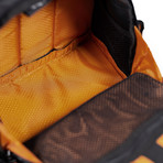 Jetsetter Tech Backpack // Club Bag Classic - Black+Orange