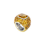 Mimi Milano 18k Yellow Gold Citrine Ring // Ring Size: 8.25