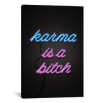 Karma Is A Bitch // Emanuela Carratoni (12"W x 18"H x 0.75"D)