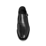 Gorizia Monk Strap Shoes // Black (US: 10.5)