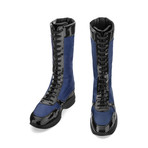 Highland Avenue Sneakers // Blue + Black (US: 8.5)