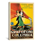 Grafofoni Columbia, 1920 Ca. // Top Art Portfolio (12"W x 18"H x 0.75"D)