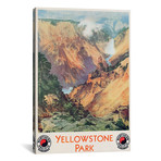 Yellowstone Park, 1934 // Thomas Moran (12"W x 18"H x 0.75"D)