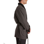 Smoking Jacket // Gray + Black (3XL)