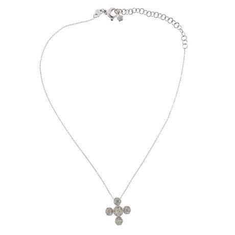 Pasquale Bruni 18k White Gold Diamond Pendant Necklace