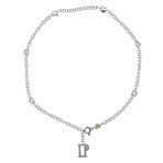 Pasquale Bruni 18k White Gold Charm Diamond Pendant Necklace