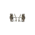 Pasquale Bruni 18k Blackened Gold Smoky Quartz Cluster Earrings