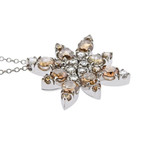Pasquale Bruni 18k White Gold Ghirlanda Diamond Pendant Necklace