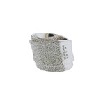 Pasquale Bruni 18k White Gold Diamond Ring // Ring Size: 7