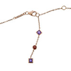 Stephen Webster 18k Rose Gold Struck Multi-Stone Necklace I