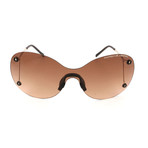 Women's P8621 Sunglasses // Gold + Brown