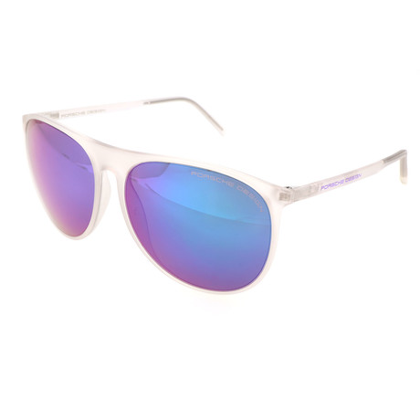 Unisex P8596 Sunglasses // White