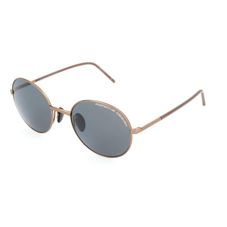 Unisex P8631 Sunglasses // Copper + Brown