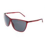 Unisex P8612 Sunglasses // Red
