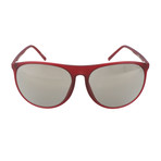 Unisex P8596 Sunglasses // Red