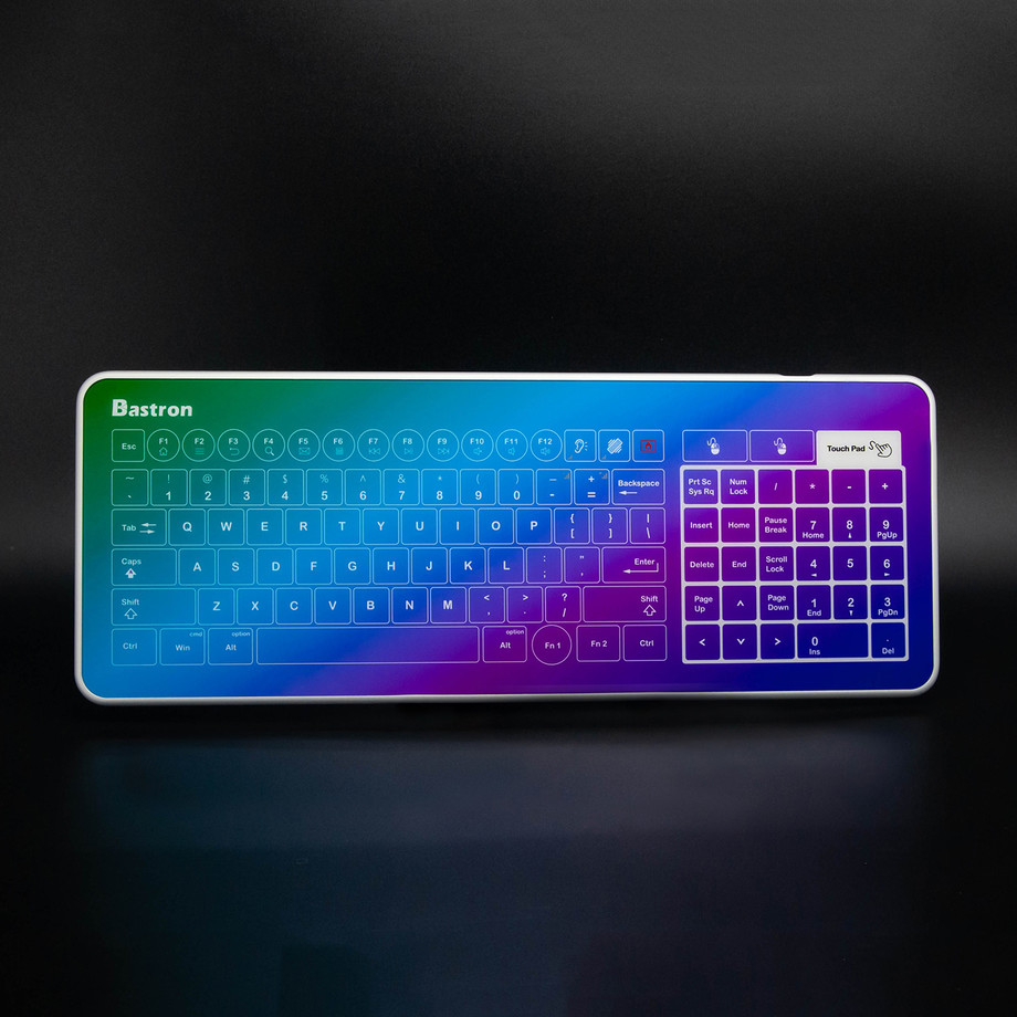 Bastron Tempered Glass Keyboards Touch of Modern