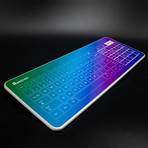 Glass Touch Smart Keyboard // WIRED (Matte Red + Red-Blue Gradient)