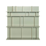 Aksel Wall Shelf // Dust Green Lacquer (Tall)