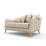 Abby Collection // Cream (Loveseat)