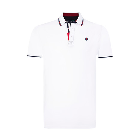 Cham Polo Shirt // White (S)