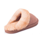 Women's Scuff Slippers // Chestnut (XL)
