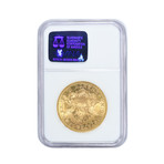 1873-S Liberty Head $20 Gold Piece NGC Certified MS60