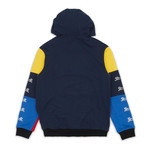 Booster Hoodie // Red + Blue + Yellow (M)